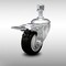 Service Caster 3.5 Inch SS Black Polyurethane 12mm Threaded Stem Caster Total Lock Brake SCC-SSTSTTL20S3514-PPUB-BLK-M1215 - alternate 4